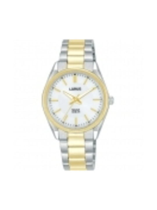 Lorus Ladies Watch Solar with Gold Metal Bracelet