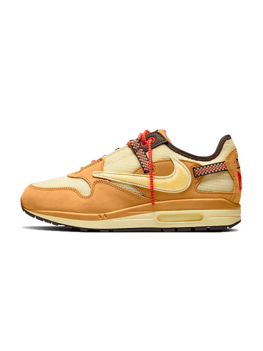 Nike Air Max 1 Travis Scott Cactus Sneakers Yellow