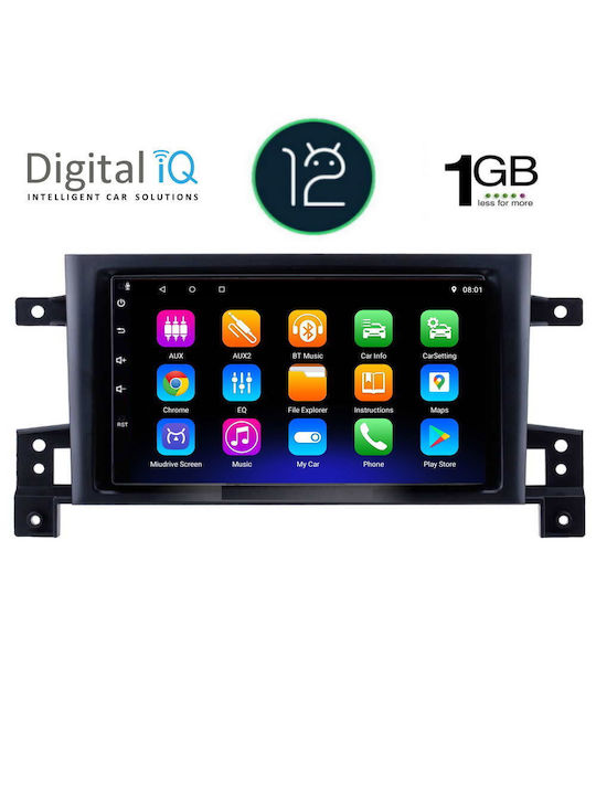 Digital IQ Car Audio System for Suzuki Grand Vitara Audi A7 2005-2015 (Bluetooth/USB/WiFi/GPS) with Touch Screen 9"