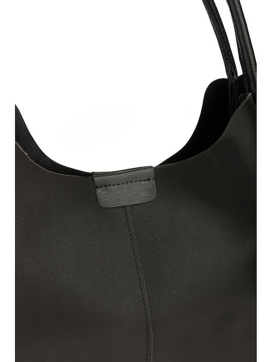 Set Damentasche Tote Handtasche Schwarz