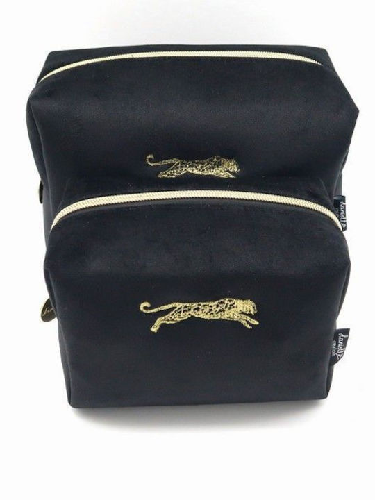 Toiletry Bag in Black color 9cm