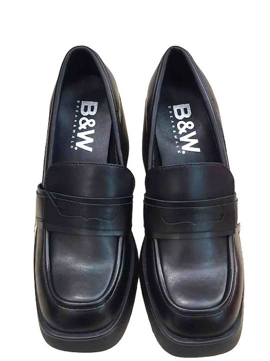 Bowers & Wilkins Γυναικεία Loafers σε Μαύρο Χρώμα