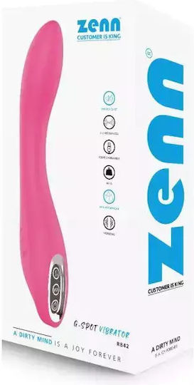 Zenn Δονητής G-Spot 20.8cm Ροζ