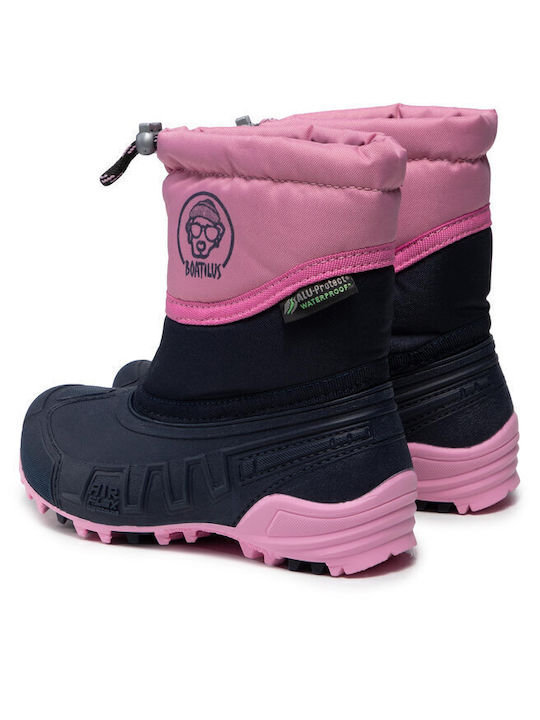 Kinder-Schneestiefel Rosa
