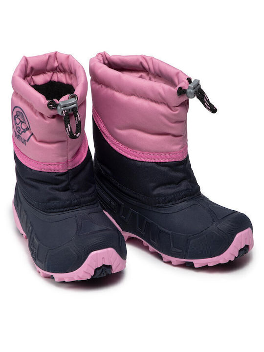 Kinder-Schneestiefel Rosa