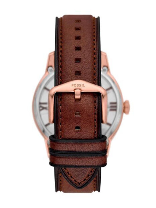 Fossil Townsman Ρολόι Μπαταρίας με Δερμάτινο Λουράκι Fossil Townsman Ρολόι Μπαταρίας με Δερμάτινο Λουράκι