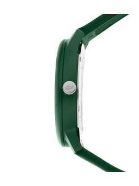 Lacoste Ceas Barbati 42mm cu Baterie cu Culoare Verde Cauciuc Strap