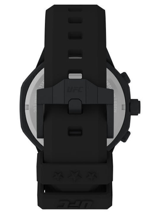 Timex Men's Watch 45mm Battery with Black Rubber Strap
