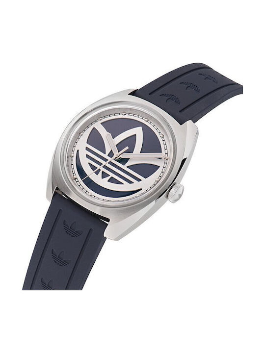 Edition One Men's Watch 39mm Battery with Silver Leather Strap