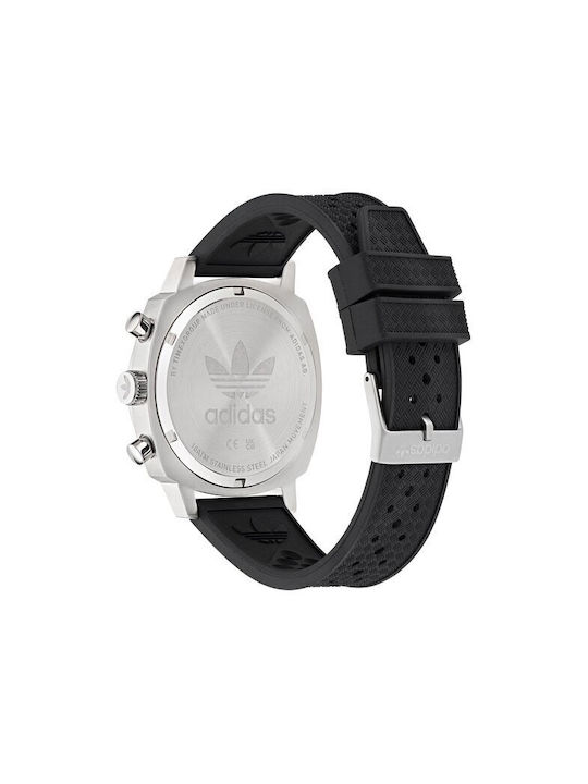 adidas One Watch Chronograph Battery in Black Color