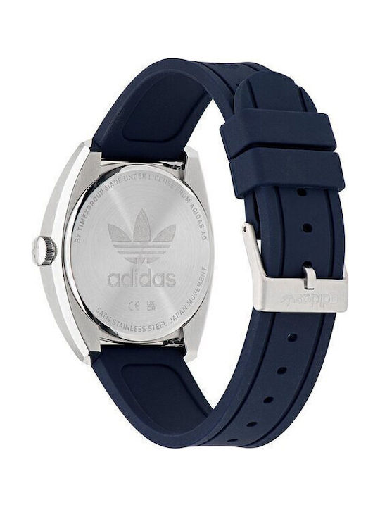 Edition One Men's Watch 39mm Battery with Silver Leather Strap