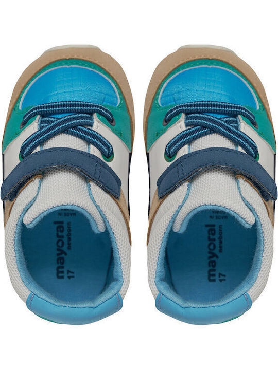 Mayoral Βρεφικά Sneakers Αγκαλιάς Μπλε