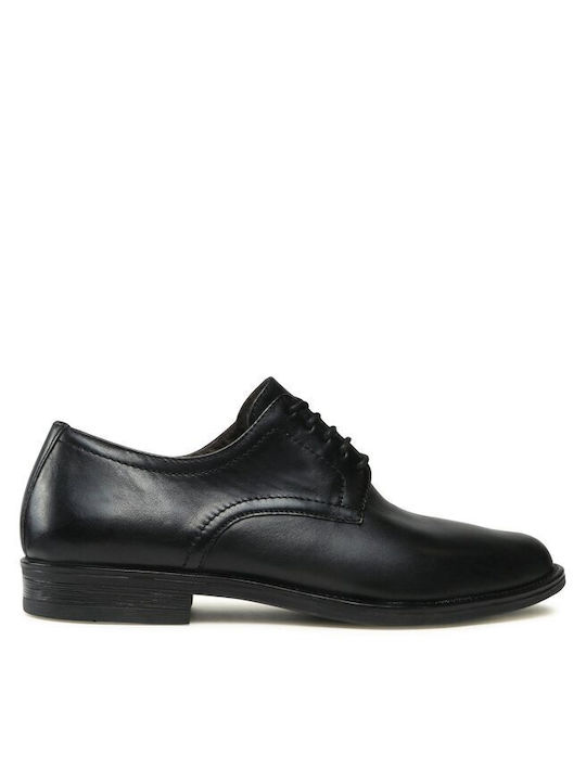 Caprice Men's Leather Casual Shoes Black