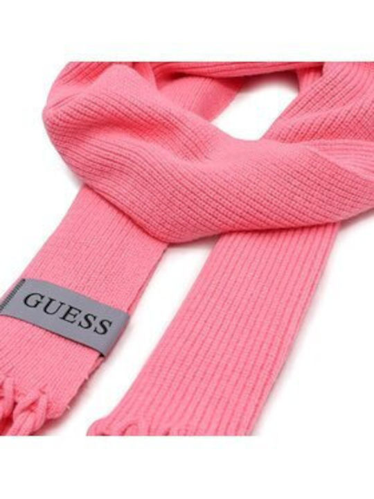 Guess Women's Wool Scarf Pink