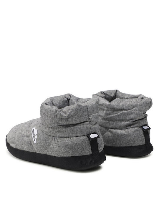 Geschlossene Damen Hausschuhe Gray