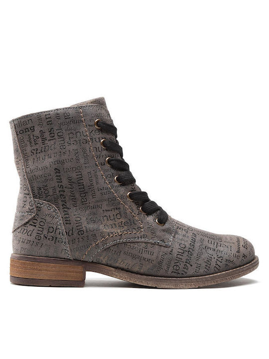 Stiefeletten Damen Gray