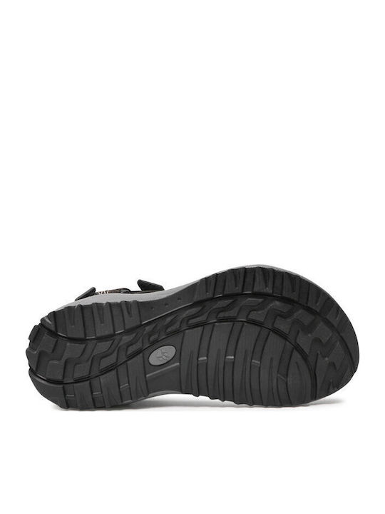 Breaker Women's Flat Sandals Sporty in Black Color
