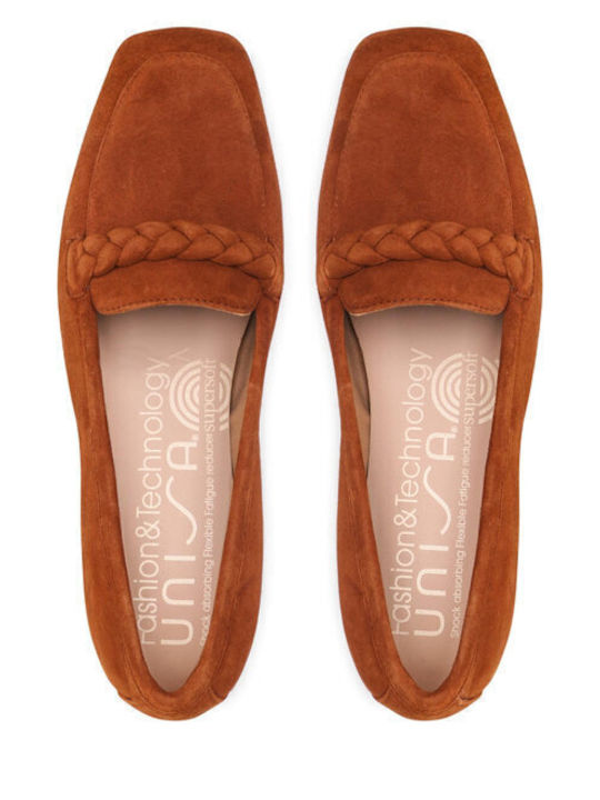 Γυναικεία Loafers σε Καφέ Χρώμα
