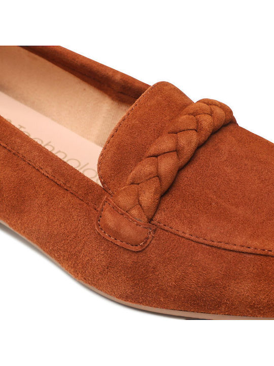 Γυναικεία Loafers σε Καφέ Χρώμα