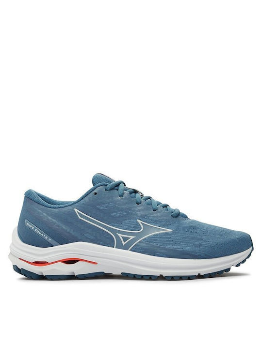 Mizuno Wave Equate 7 Herren Sportschuhe Laufen Blau