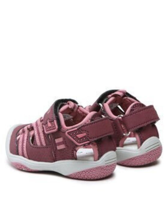 Pantofi de drumeție pentru copii Burgundy ->