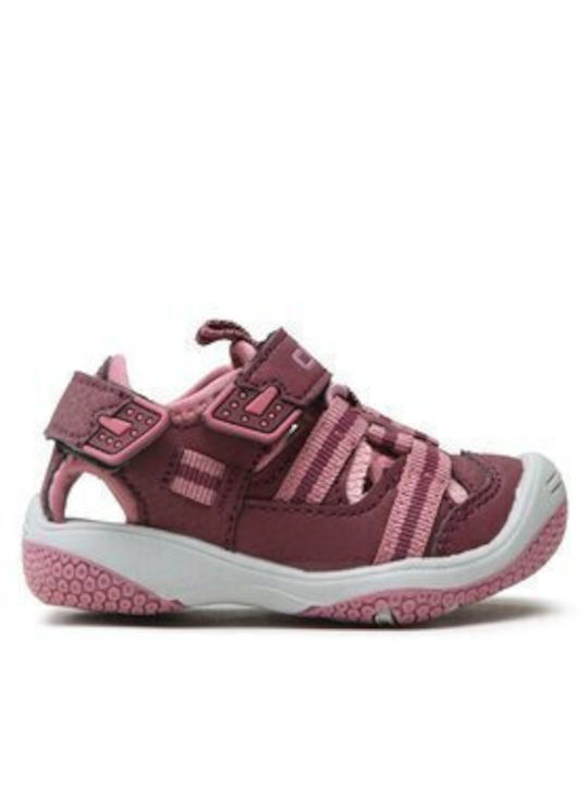 Pantofi de drumeție pentru copii Burgundy ->