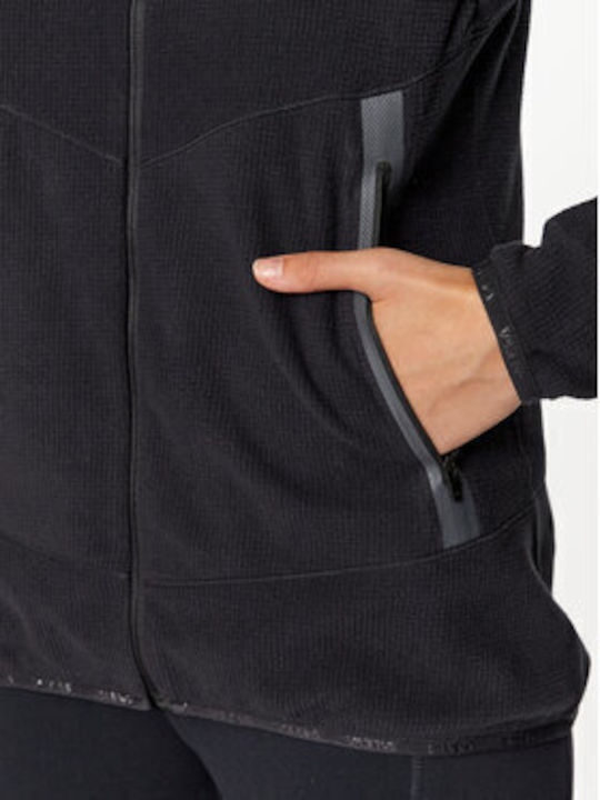 Pedroc Polarlite 2 Fleece Damen Strickjacke Schwarz