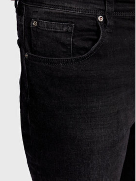Russel Pantaloni De Blugi Pentru Bărbați Skinny Tapered Fit Negri