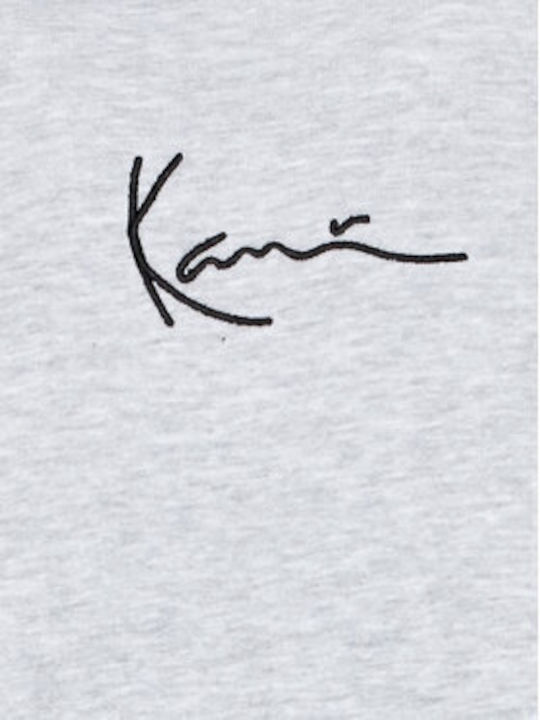 Karl Kani Signature Men's Sweatshirt with Hood & Pockets GRI