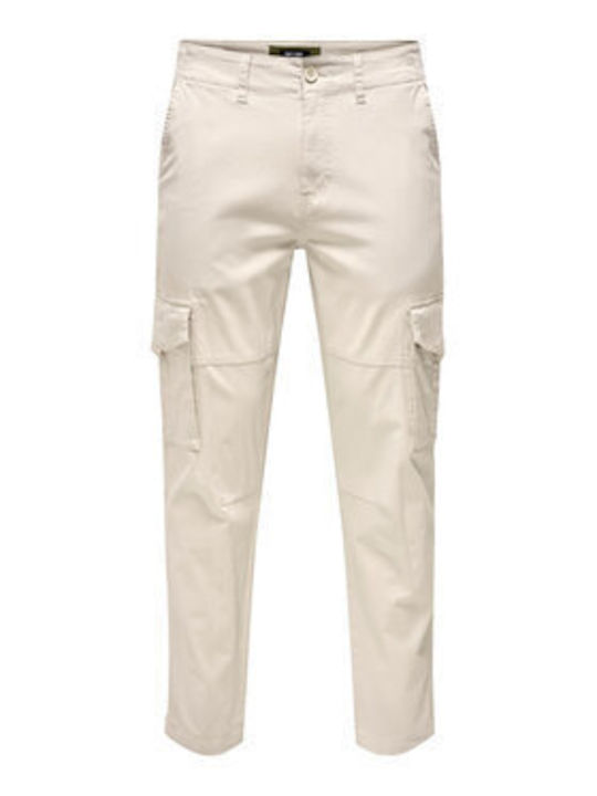 Pantaloni Ecru