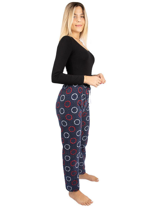 Calzedoro Winter Fleece Women's Pyjama Pants Colorful