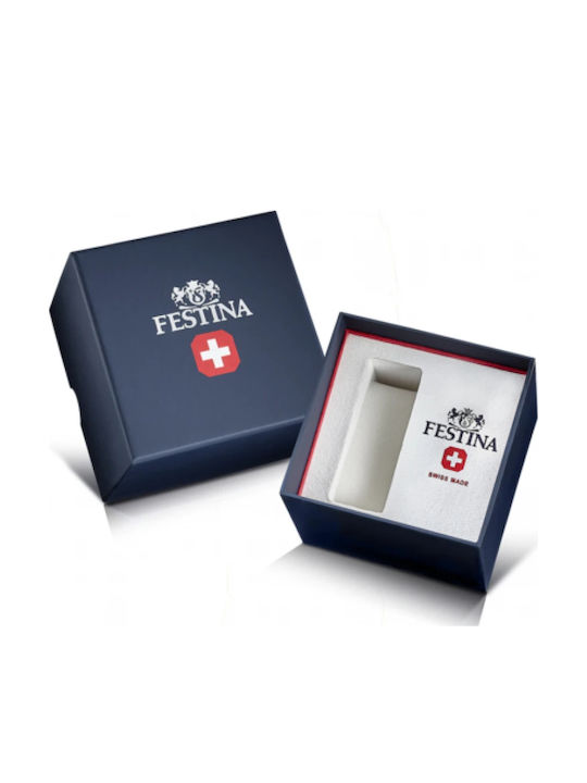 Festina Ceas de Damă cu Auriu Brățară Metalică