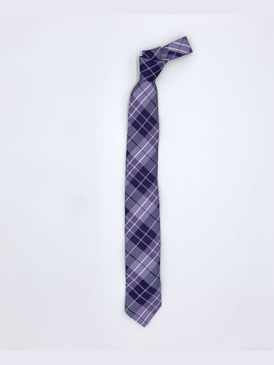 Milano Nets Men's Tie Monochrome in Purple Color