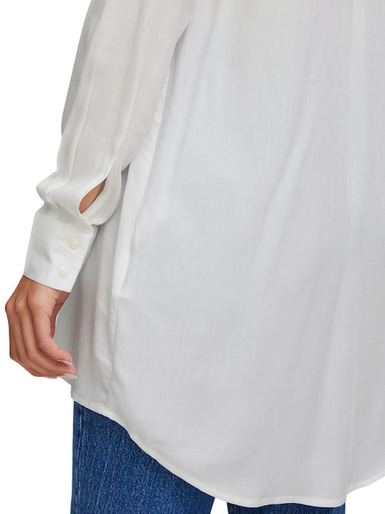 Women's Long Sleeve Shirt Cloud Dancer.