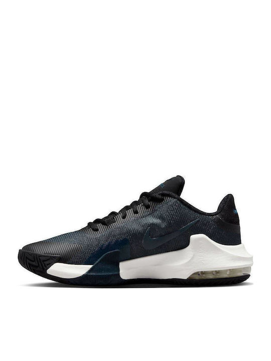 Air Max Impact 4 Χαμηλά Μπασκετικά Παπούτσια Μαύρα