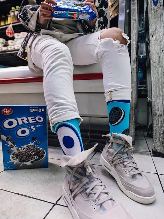 Odd Sox Oreo Cookies Șosete Albastre 1Pachet