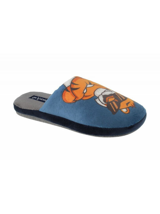 De Fonseca Roma Top I M825 Men's Slipper Blue