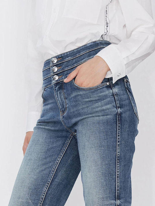 Ψηλόμεσο Γυναικείο Jean Παντελόνι σε Slim Εφαρμογή