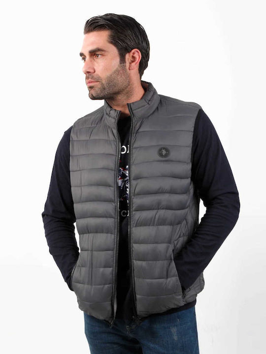 Assn Sleeveless Jacket Charcoal