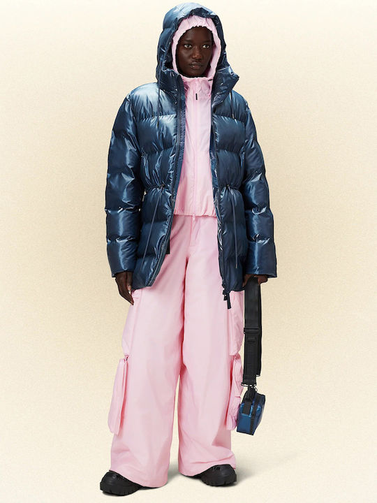 Winter Jacket Puffer Blue