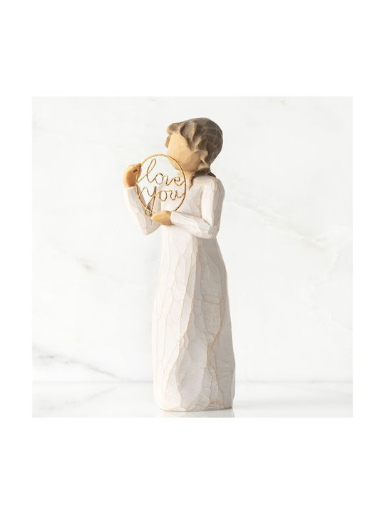 Willow Tree Decorative Figure Polyresin "love You" 3x3x13cm 1pcs