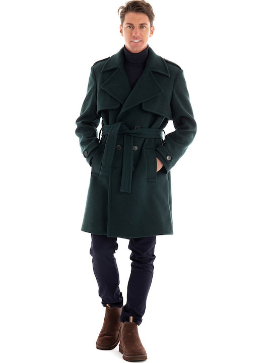 Ανδρικό Παλτό Dark Green
