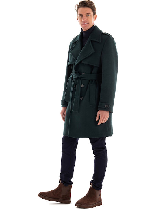 Ανδρικό Παλτό Dark Green
