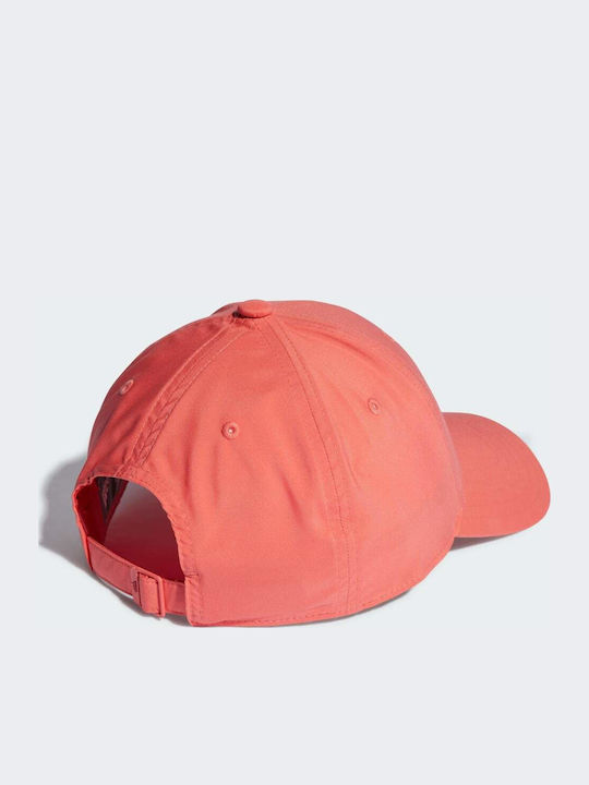 adidas Παιδικό Καπέλο Jockey Υφασμάτινο Embroidered Logo Lightweight Λευκό