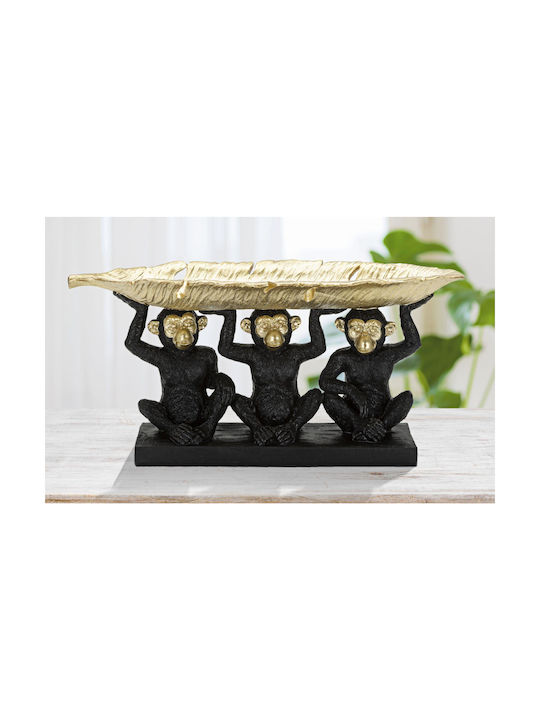Mauro F Διακοσμητικό Φύλλο Πολυρητίνης 43x15.7x20cm