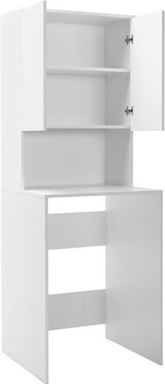Pakketo Ryda Стенен Рафтове за Баня 65x60x182см Бяла