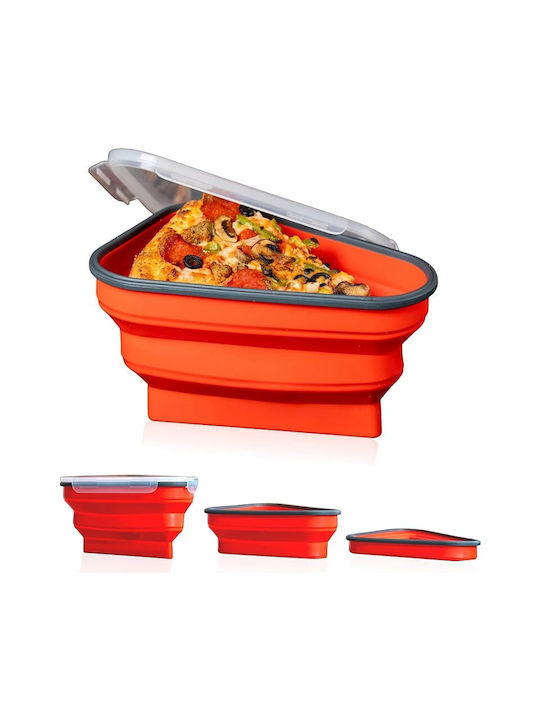 Microwave Plastic Lunch Box Orange
