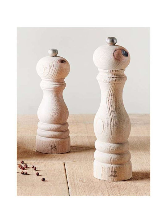 Peugeot Paris Manual Wooden Pepper Mill 22cm Beige