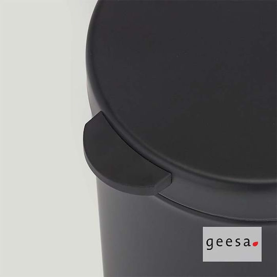 Geesa 644 Inox Банята кошче 5лт Черен Geesa 644 Inox Банята кошче 5лт Черен