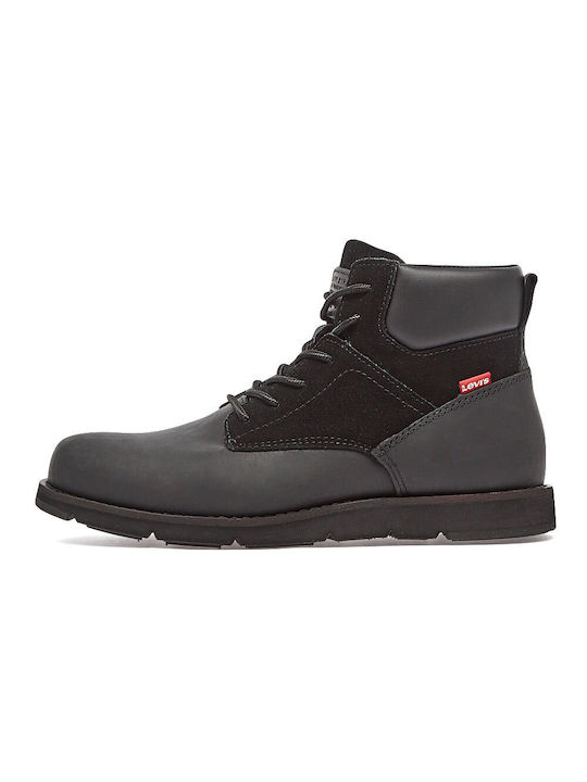 Levi's Men's Leather Boots Black